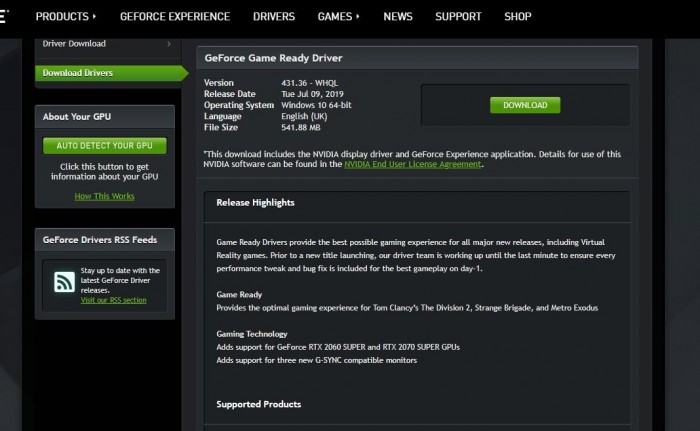 NVIDIA WHQL 431.36l(f)֧RTX SUPERϵ@